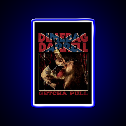 Black Darrell Drink Wine Cocktail Bar Decor Led Neon Sign Rgb Color - LED neon sign view 5