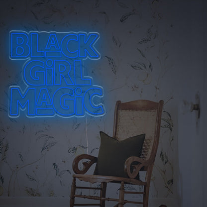 Black Girl Magic Led Neon Sign | Shineneon