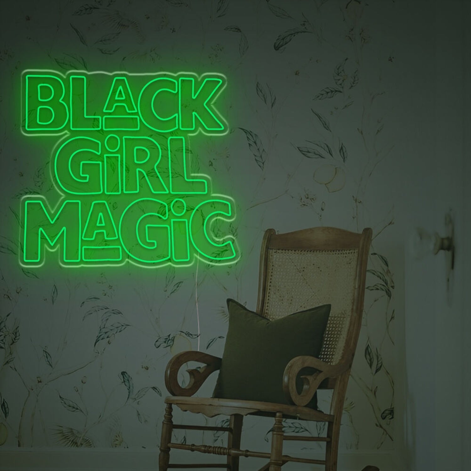 Black Girl Magic Led Neon Sign | Shineneon