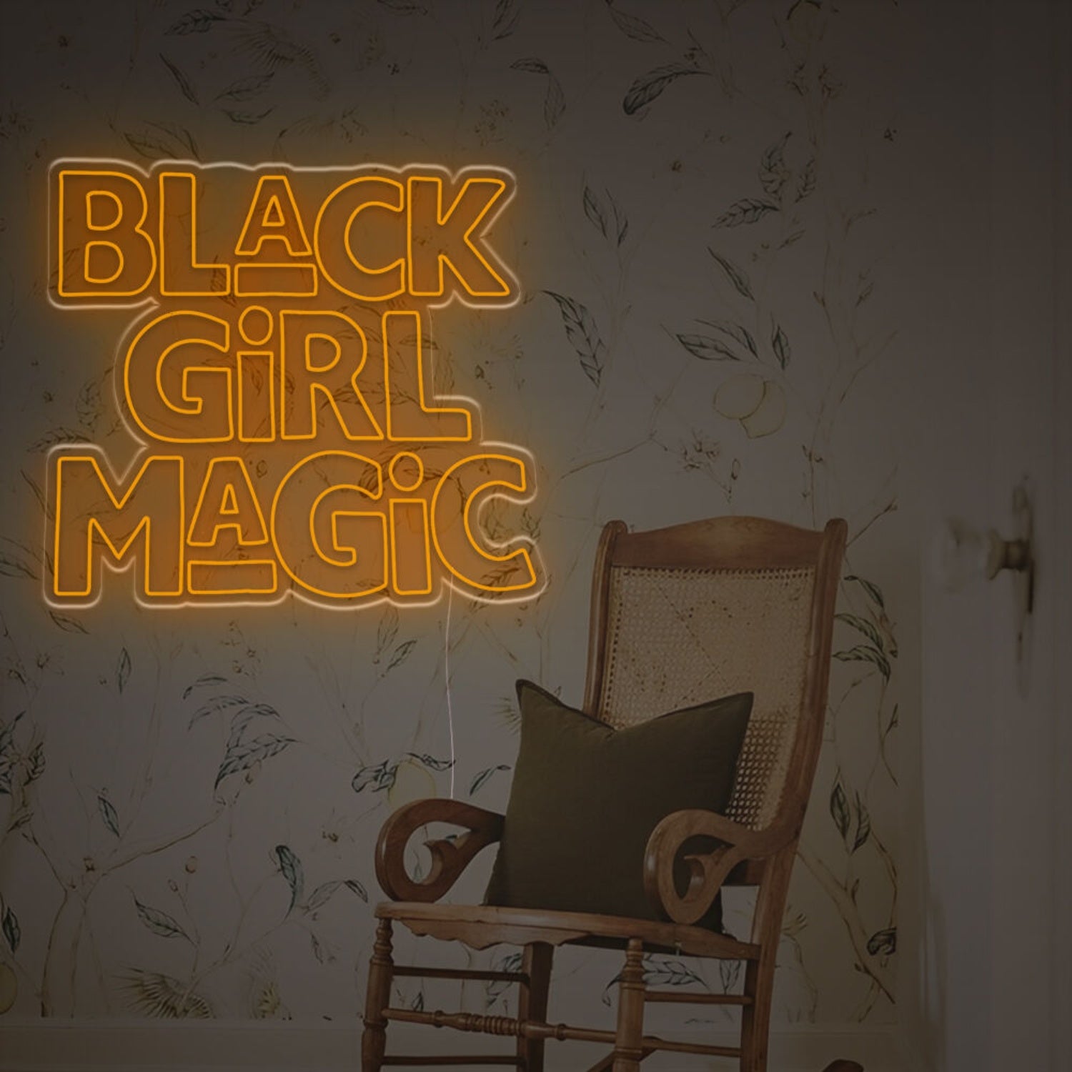 Black Girl Magic Led Neon Sign | Shineneon