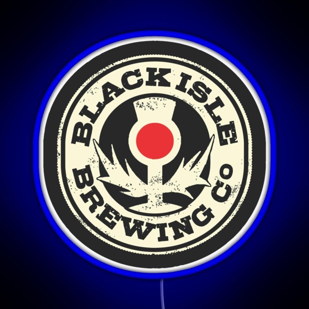 Black Isle Brewing Merch Rgb Led Neon Sign Pop Wall Art - Shineneon