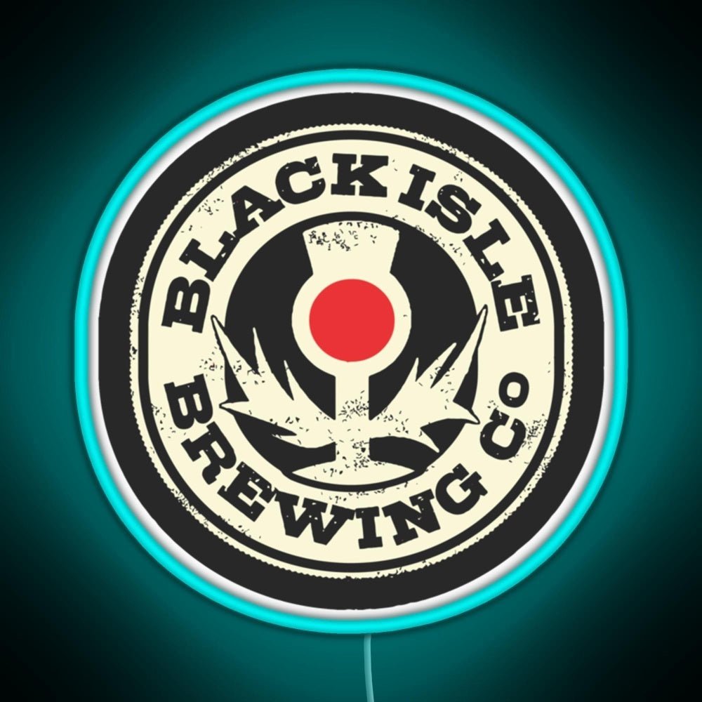 Black Isle Brewing Merch Rgb Led Neon Sign Pop Wall Art - Shineneon