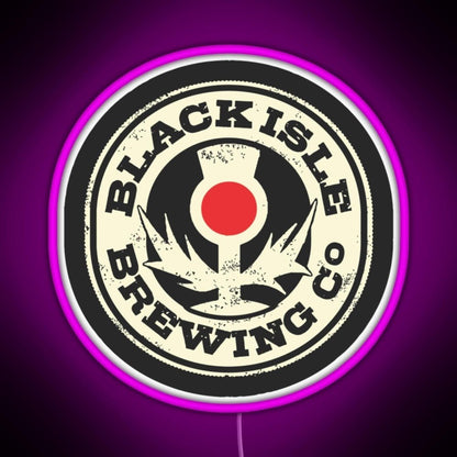Black Isle Brewing Merch Rgb Led Neon Sign Pop Wall Art - Shineneon