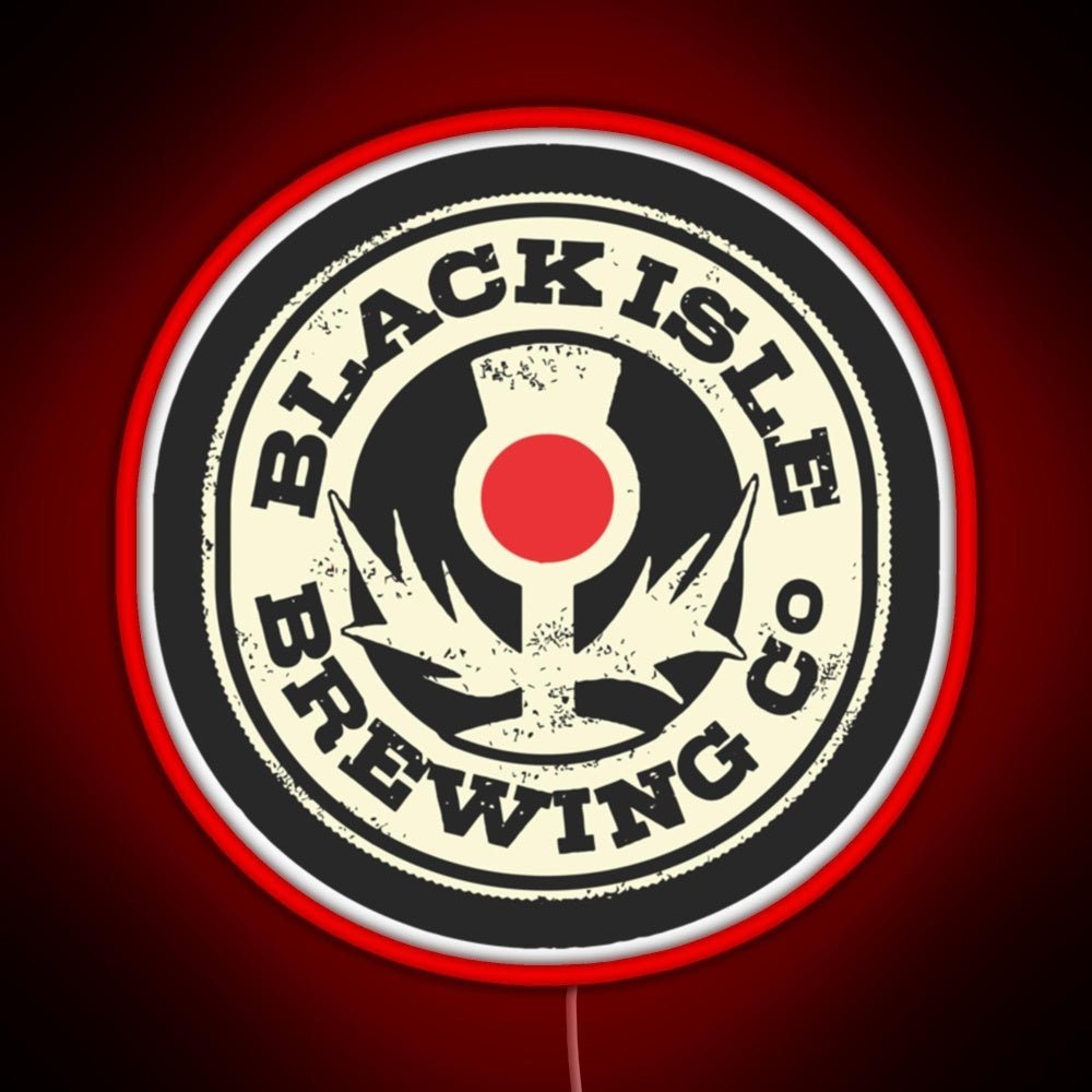 Black Isle Brewing Merch Rgb Led Neon Sign Pop Wall Art - Shineneon
