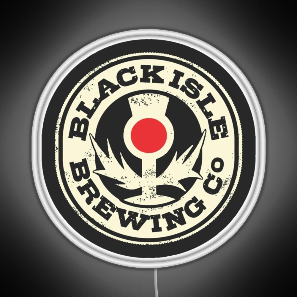 Black Isle Brewing Merch Rgb Led Neon Sign Pop Wall Art - Shineneon