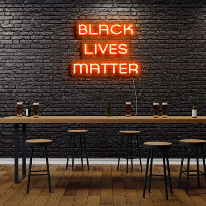 Black Lives Matter Led Neon Sign | Shineneon