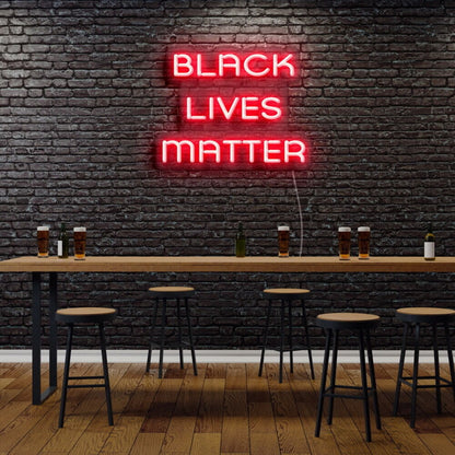 Black Lives Matter Led Neon Sign | Shineneon