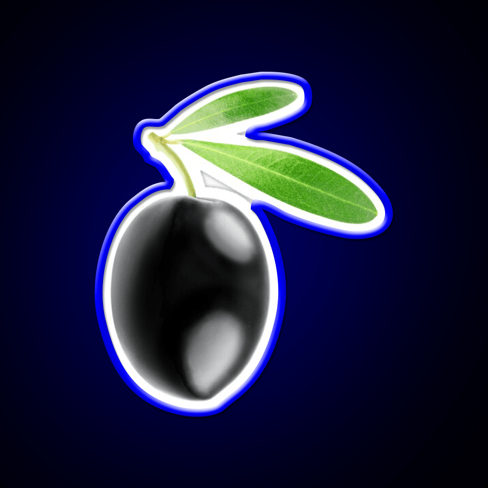 Black Olive Snack Food Led Neon Sign Rgb Color - Shineneon