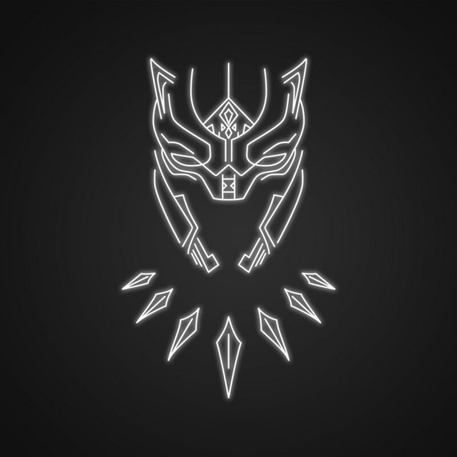 Black Panther Customs Neon Sign For Superhero Fans | Shineneon