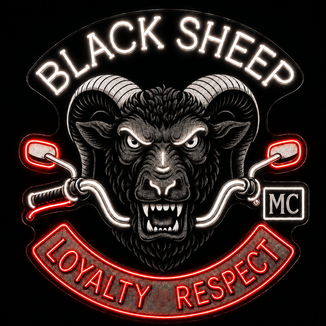 BLACK SHEEP Custom LED Neon Sign - Shineneon