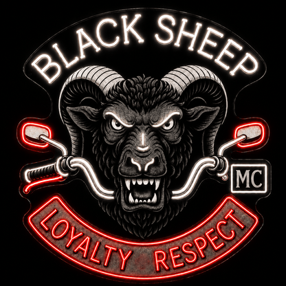 BLACK SHEEP Custom LED Neon Sign - Shineneon