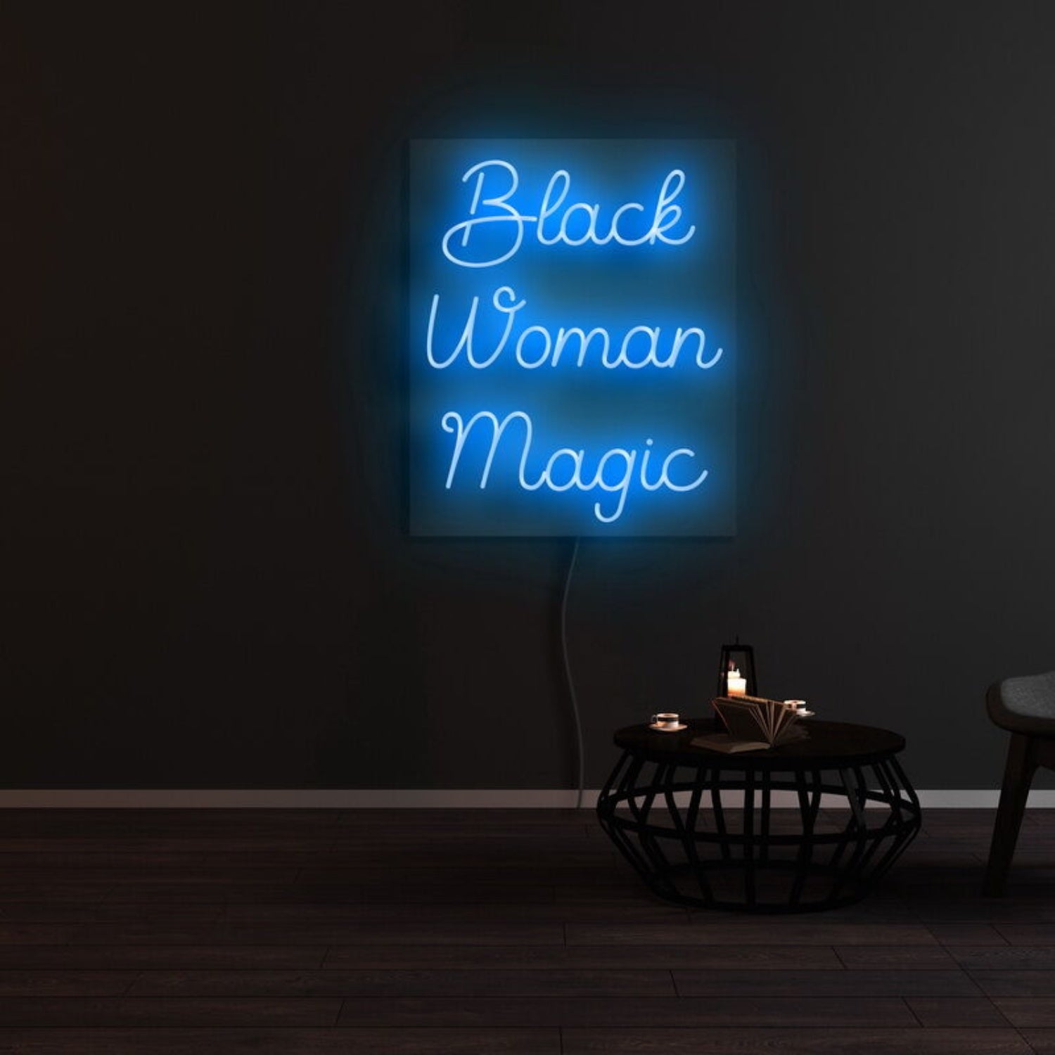 Black Woman Magic Neon Sign | Shineneon
