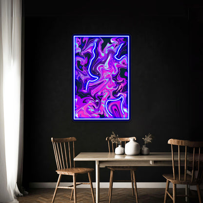 Blacklight Wall Artwork Neon Signs