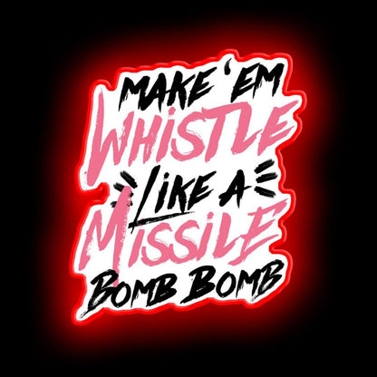 Blackpink Whistle Neon Sign - LED neon sign view 6