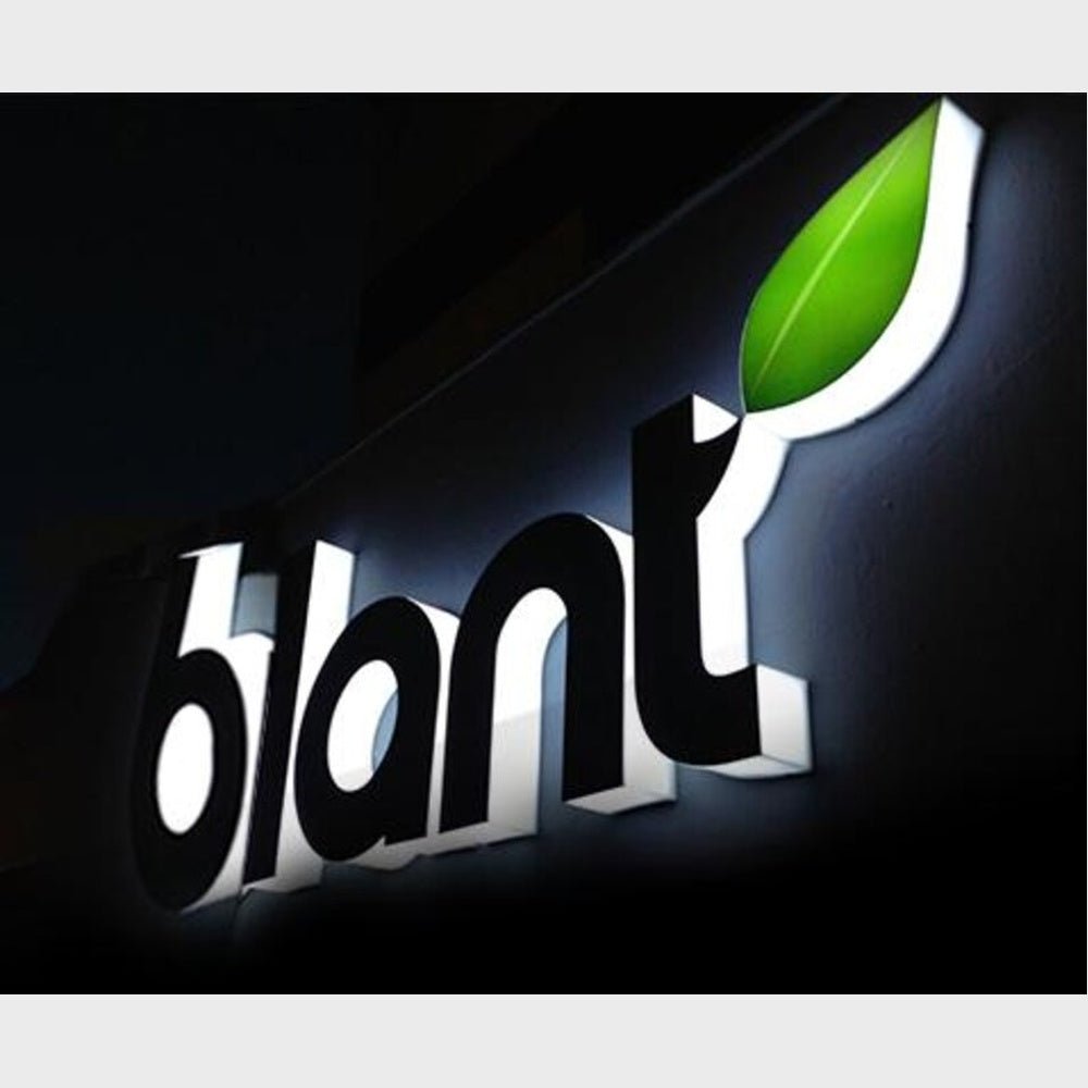Blant 3D Backlit Channel Letters Led Light Sign - Shineneon
