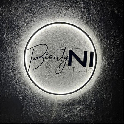 Blaut Ni Studio Acrylic Business Logo Sign - Shineneon