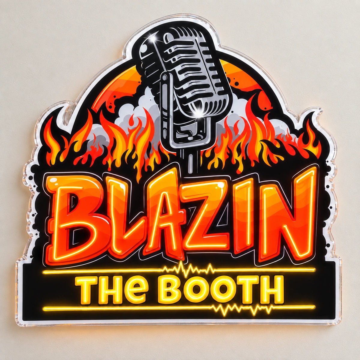 Blazin Booth Custom LED Neon Sign | dbcd7023a009d55f12560cc4293b3a7c432bf530e1f953753344348821fd19b9 | natural_light