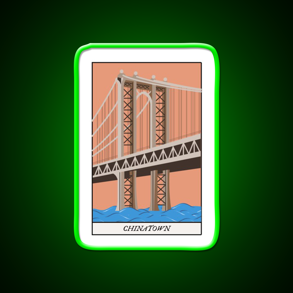 Bleachers Chinatown Asian Cultural Led Neon Sign Rgb Color - LED neon sign view 8