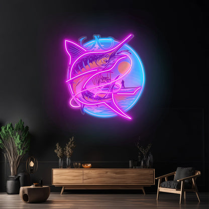 Blend With The Ocean Waves Led Neon Sign Light Custom Led Signs - Shineneon