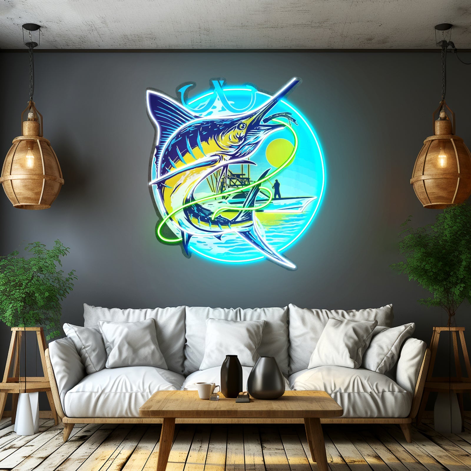 Blend With The Ocean Waves Led Neon Sign Light Custom Led Signs - Shineneon