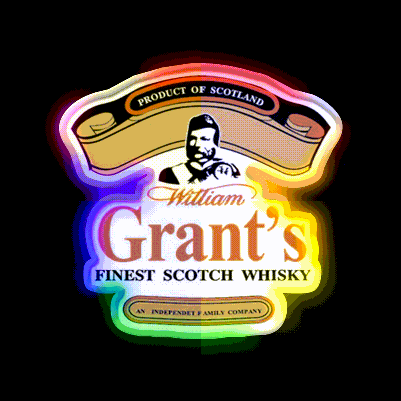 Blended Scotch Whiskey Drink Bar Led Neon Sign Rgb Color