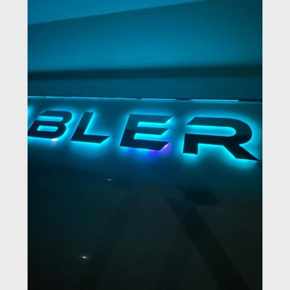 Bler 3D Backlit Channel Letters Led Light Sign - Shineneon