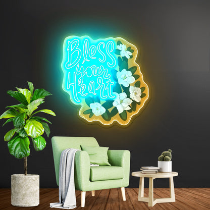 Bless Your Heart Neon Signs For Wall Decor - Shineneon