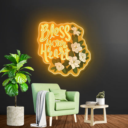 Bless Your Heart Neon Signs For Wall Decor - Shineneon
