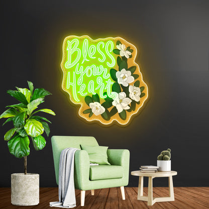 Bless Your Heart Neon Signs For Wall Decor - Shineneon