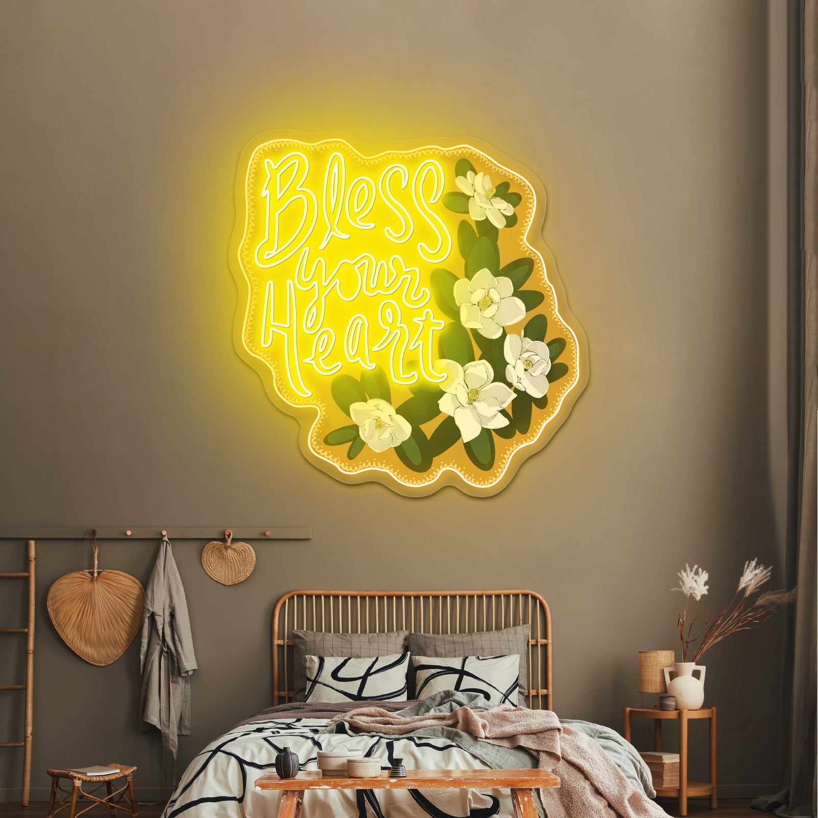 Bless Your Heart Neon Signs For Wall Decor - Shineneon