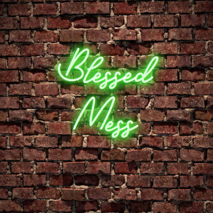 Blessed Mess Neon Sign | Shineneon