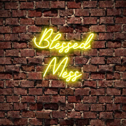 Blessed Mess Neon Sign | Shineneon