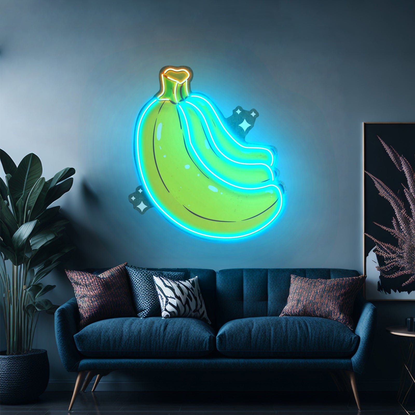 Bling Banana Led Neon Sign Light Custom Led Signs - Shineneon