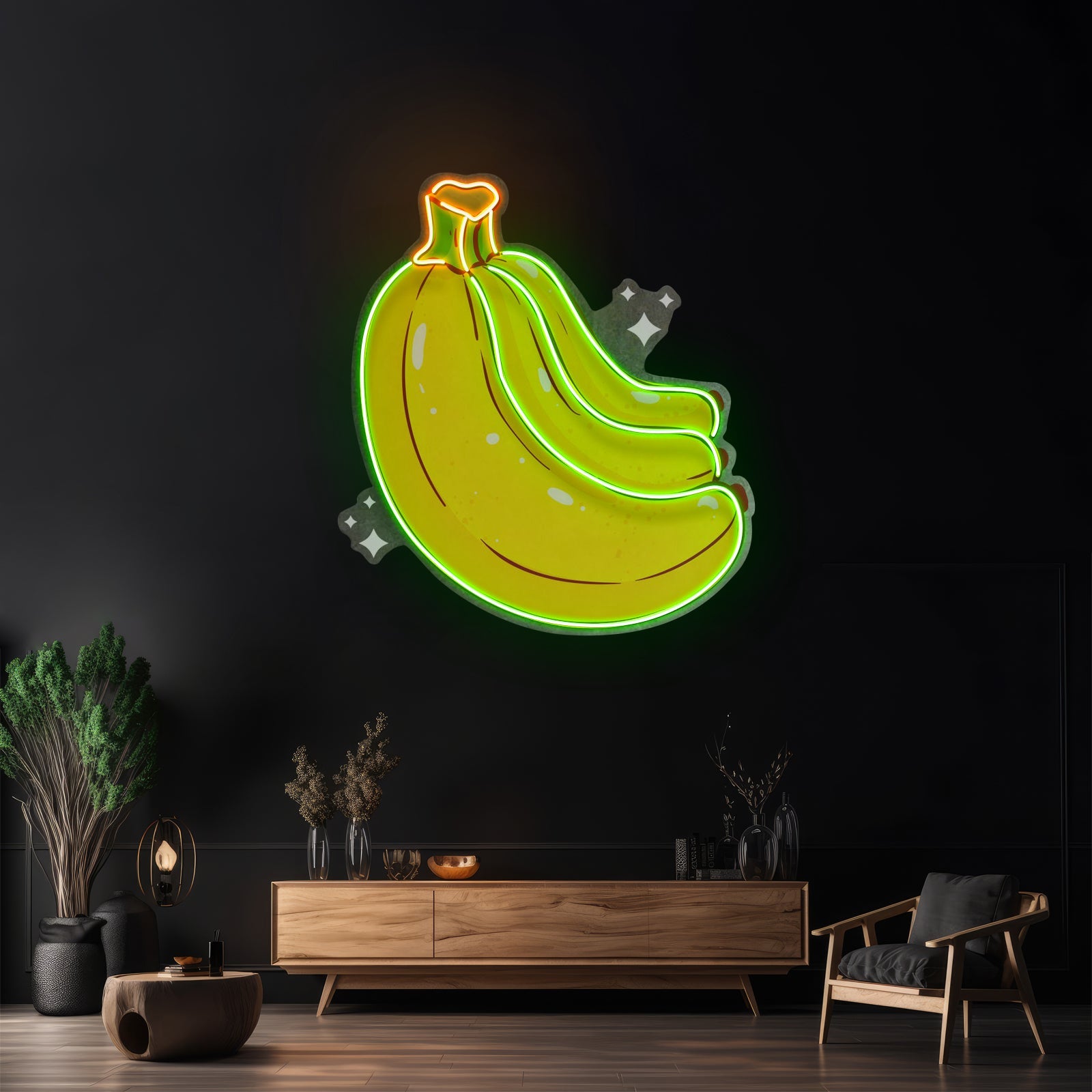 Bling Banana Led Neon Sign Light Custom Led Signs - Shineneon