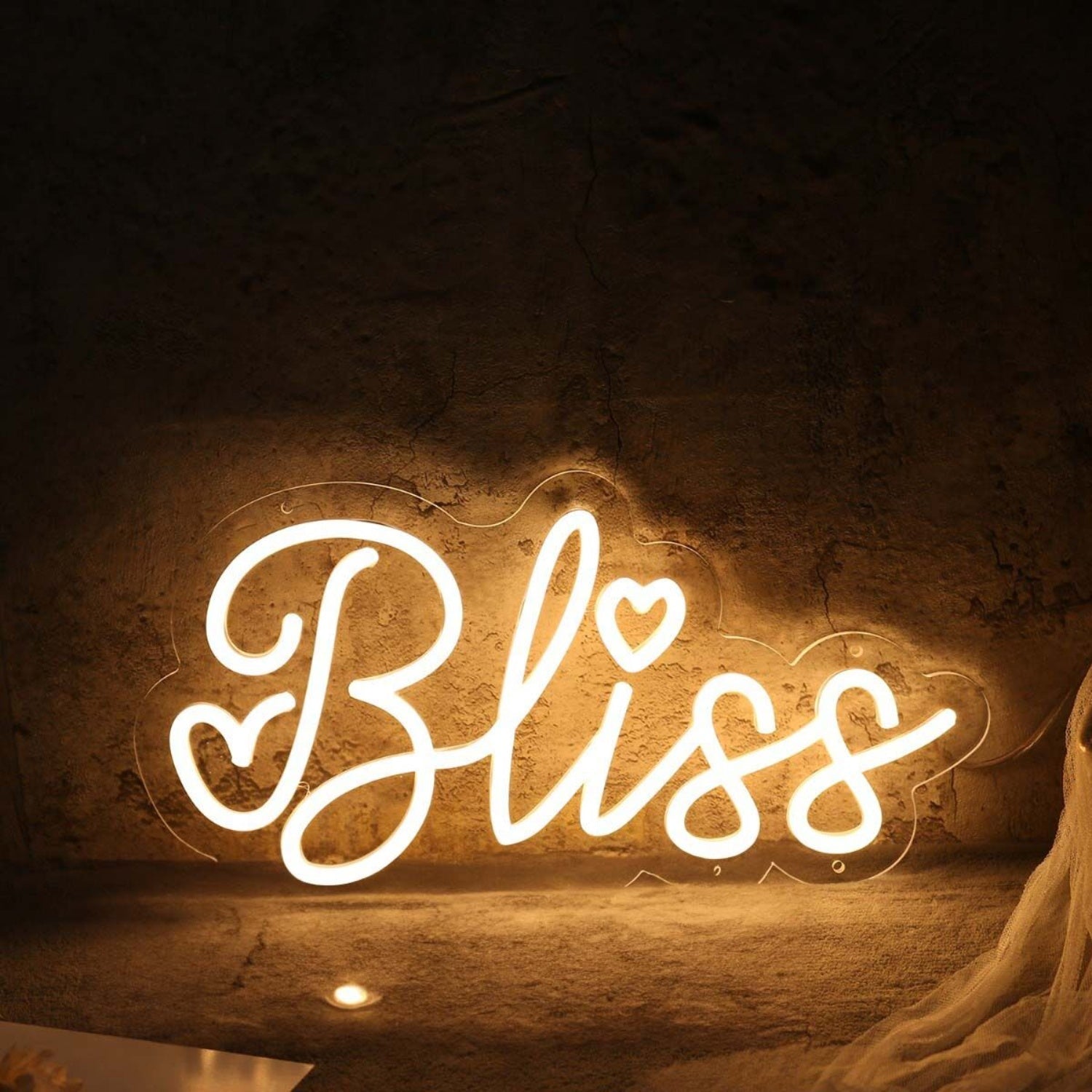Bliss Yellow Led Neon Sign - Shineneon