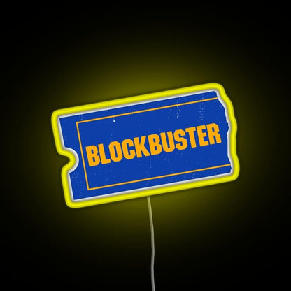 Blockbuster Video Logo Rgb Led Neon Sign Pop Wall Art - Shineneon