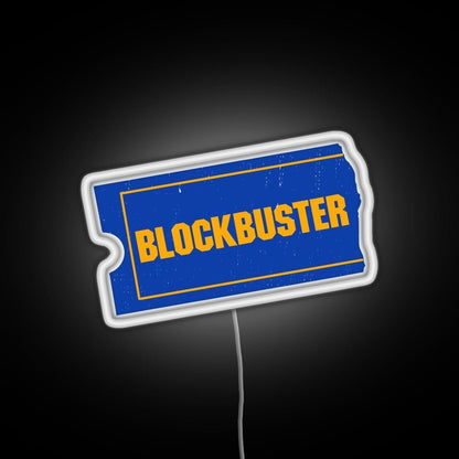 Blockbuster Video Logo Rgb Led Neon Sign Pop Wall Art - Shineneon