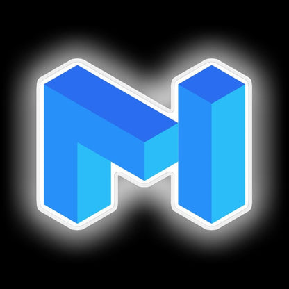 Blockchain Matic Network Neon Gift Neon Sign - LED neon sign view 6