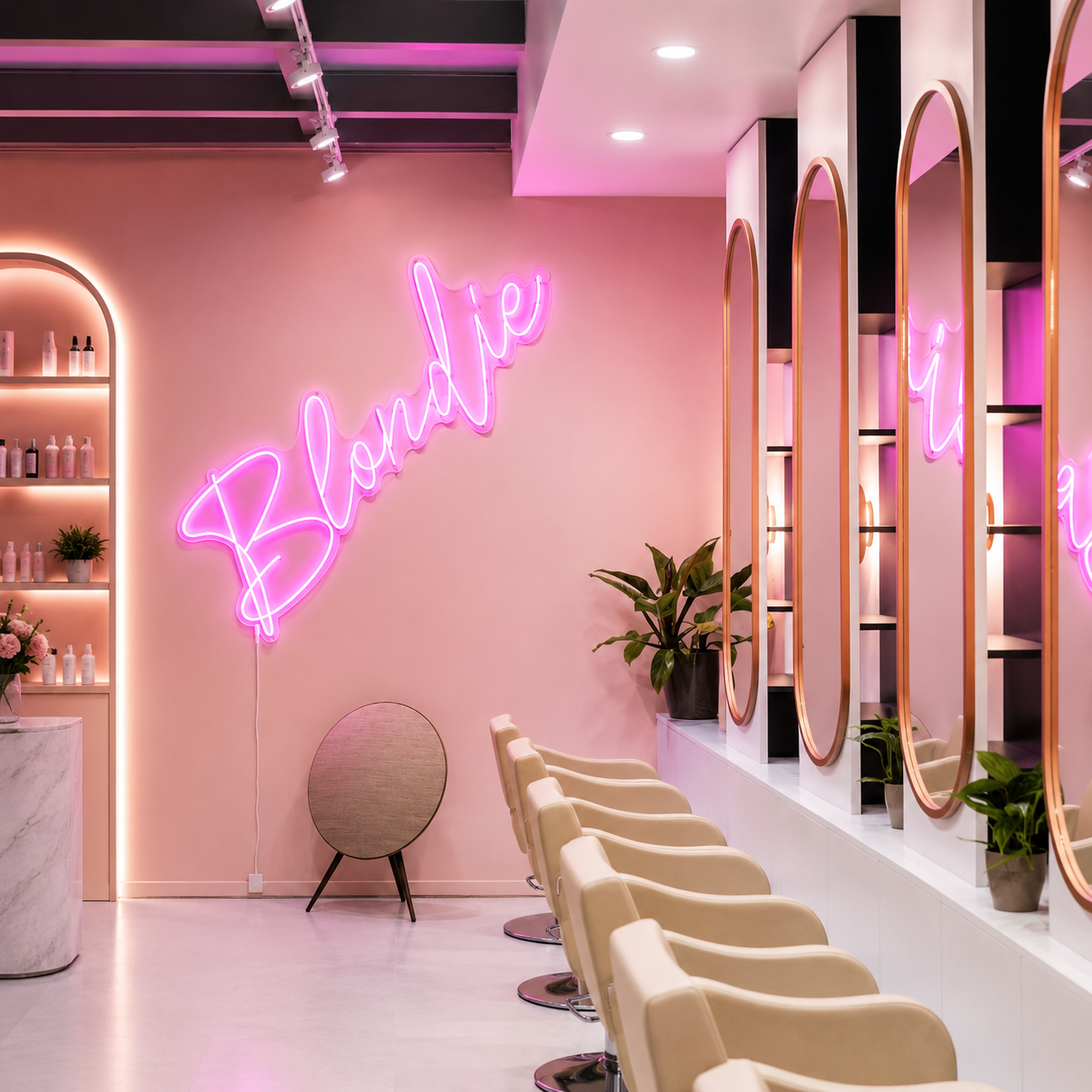 Blonde LED Neon Sign - 01 Original Product Image