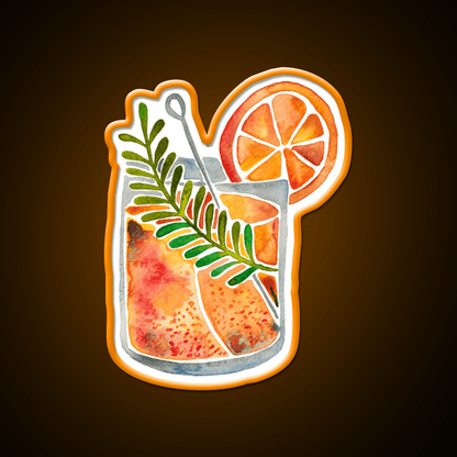 Blood Orange Tequila Sunrise Party Drink Tequila Led Neon Sign Rgb Color - Shineneon