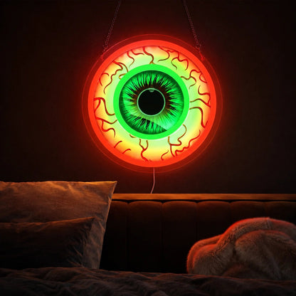 Bloodshot Eyeball LED Neon Sign - Shineneon