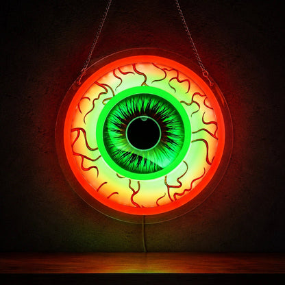 Bloodshot Eyeball LED Neon Sign - Shineneon
