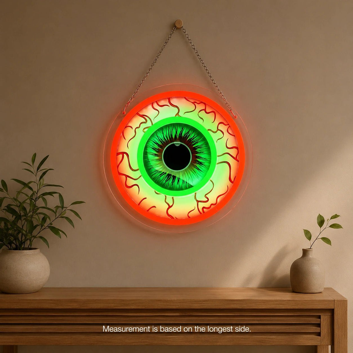 Bloodshot Eyeball LED Neon Sign - Shineneon