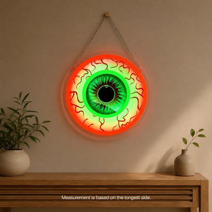 Bloodshot Eyeball LED Neon Sign - Shineneon