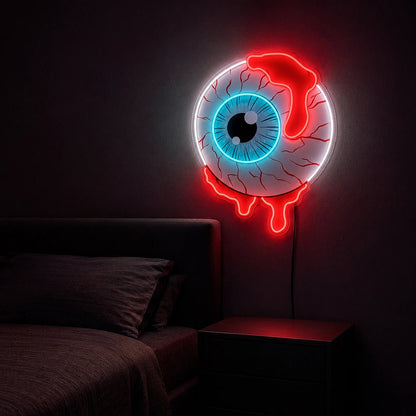 Bloody Eyeball LED Neon Sign - Shineneon