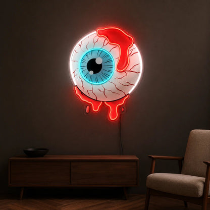 Bloody Eyeball LED Neon Sign - Shineneon