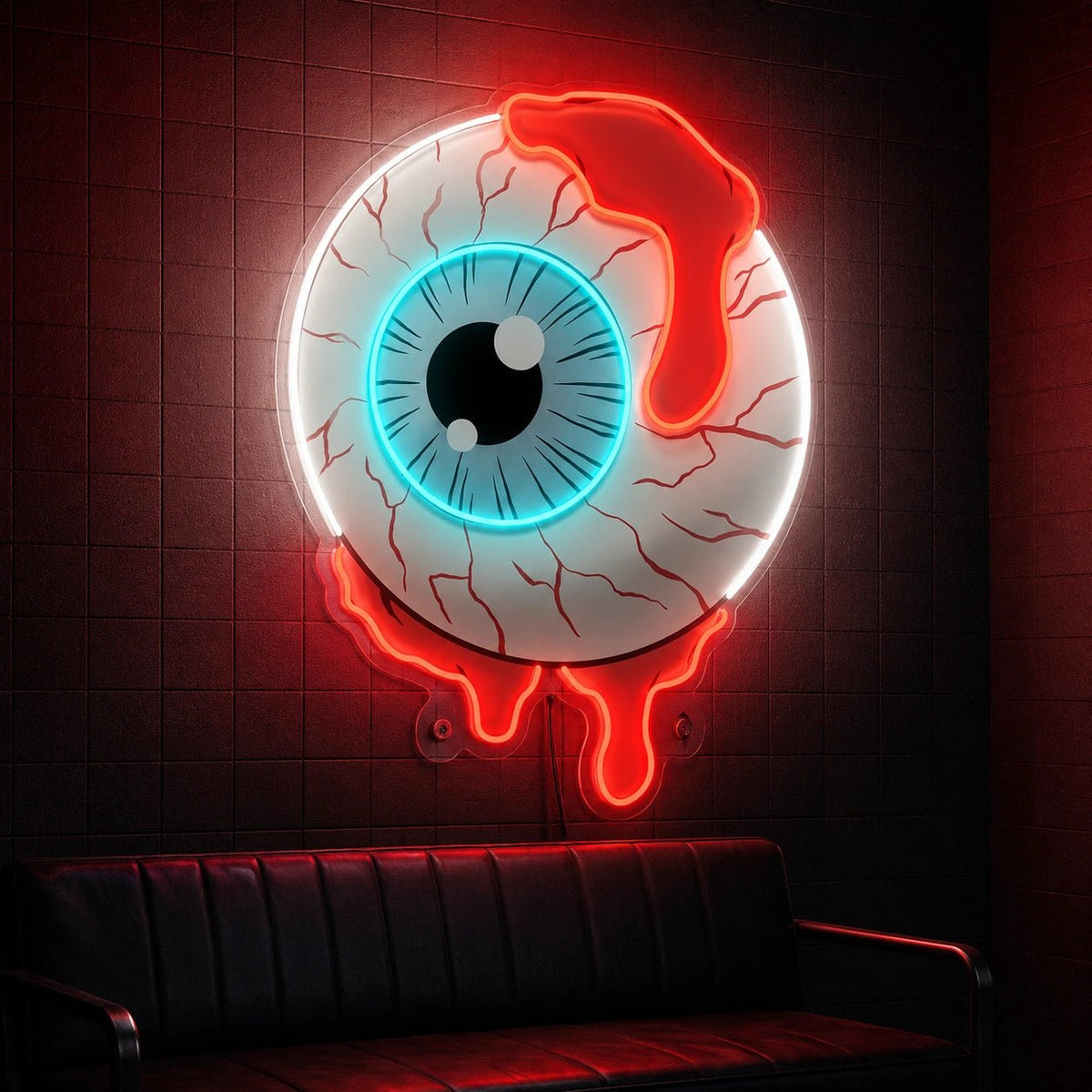 Bloody Eyeball LED Neon Sign - Shineneon
