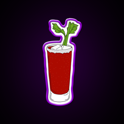 Bloody Mary Cocktail Bar Decor Led Neon Sign Rgb Color - LED neon sign view 9