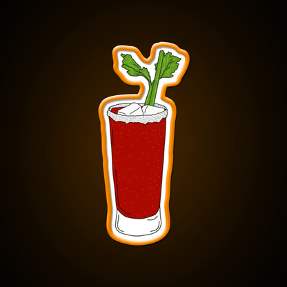 Bloody Mary Cocktail Bar Decor Led Neon Sign Rgb Color - Shineneon