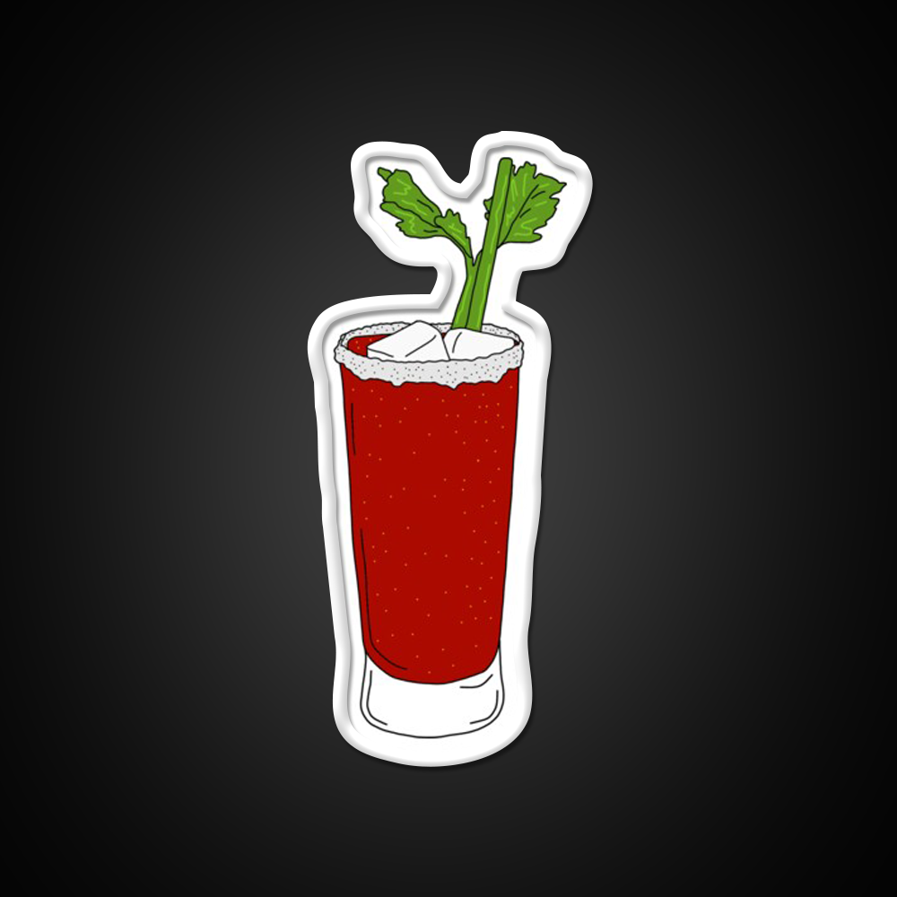 Bloody Mary Cocktail Bar Decor Led Neon Sign Rgb Color - LED neon sign view 11